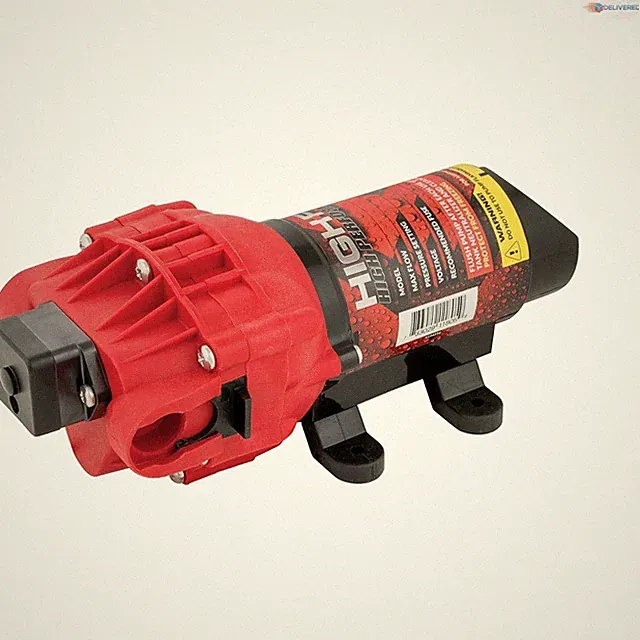 High Performance Diaphragm Sprayer Pump 2.4 GPM 60 PSI 12 Volt for Roundup