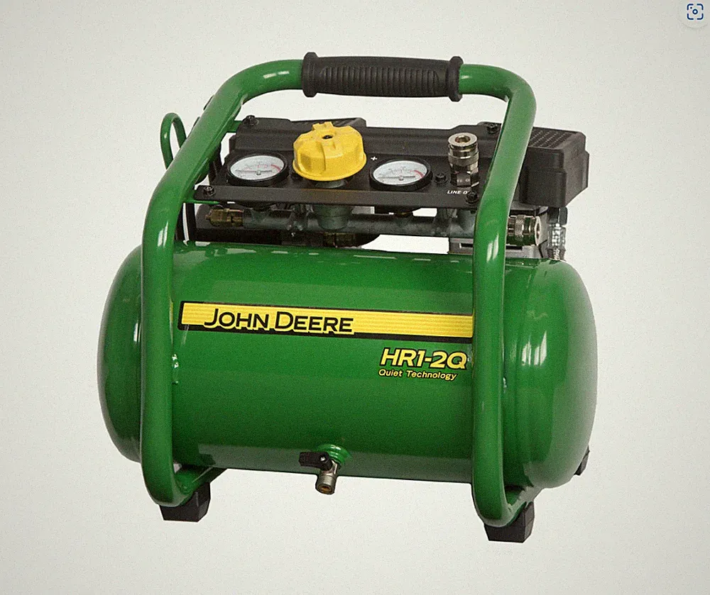 John Deere 2.5-Gallon, Electric Hand-Carry Air Compressor: HR1-2Q