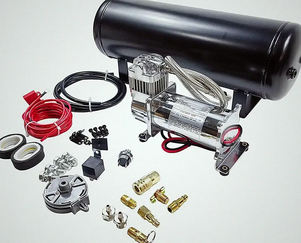 Medium Duty Onboard Air System/Kit 150 PSI Compressor 12V With 2.5 Gallon (9.5