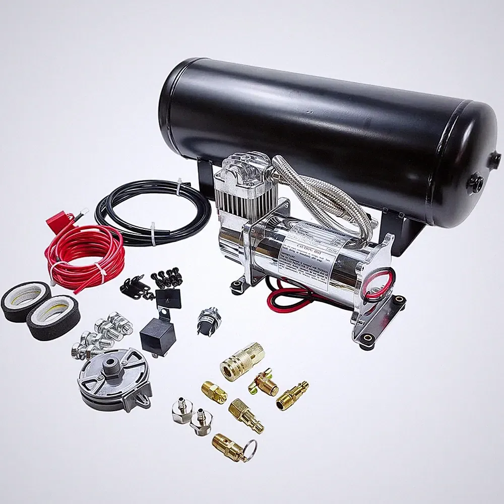 Medium Duty Onboard Air System/Kit 150 PSI Compressor 12V With 2.5 Gallon (9....