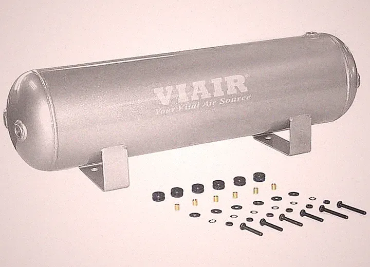 Viair 91025 2.5 Gallon Air Tank (Six 1/4" Npt Ports, 150 Psi Rated)
